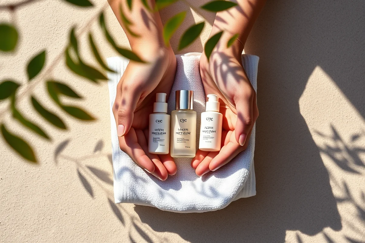 travel size for skincare — Travel Size For Skincare (the finished result)