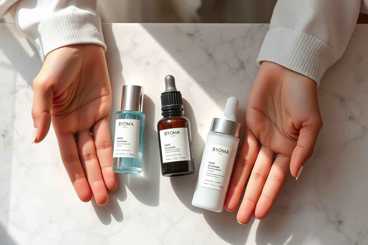 travel size skincare byoma comparison — Travel Size Skincare Byoma Comparison (the finished result)