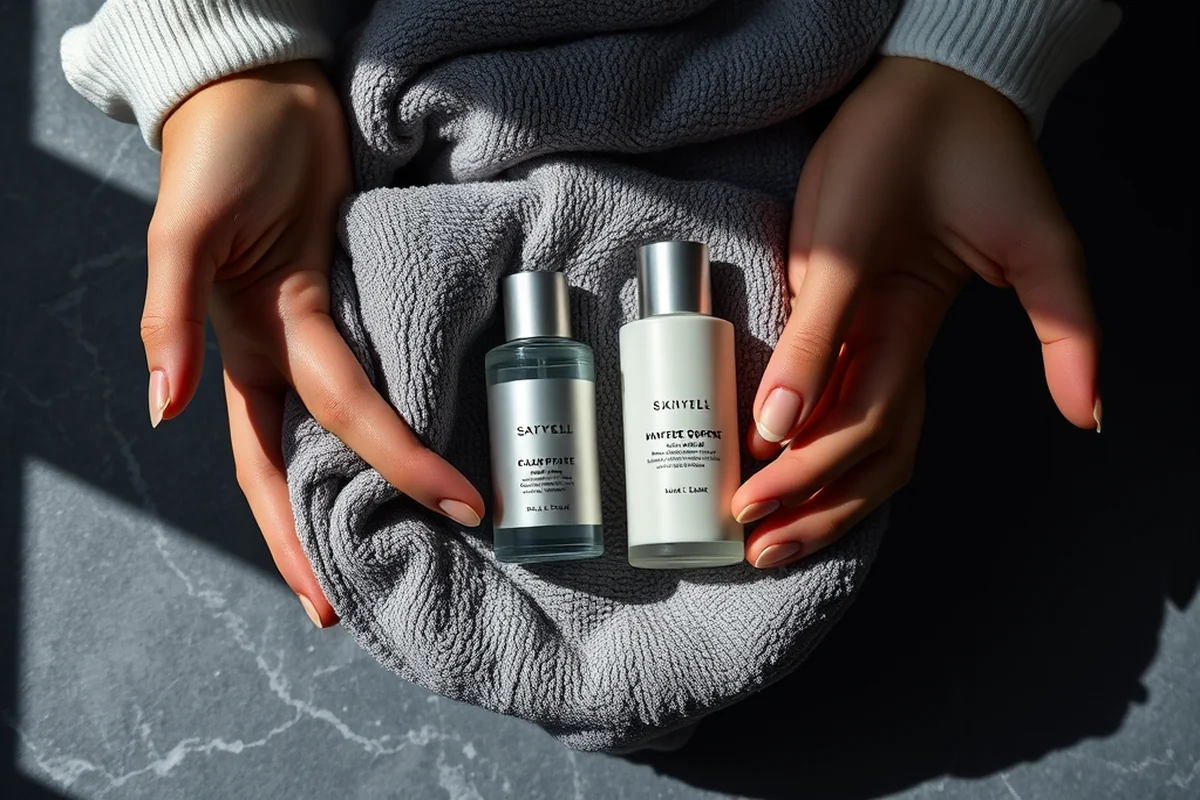 travel size skincare set — Travel Size Skincare Set (the finished result)